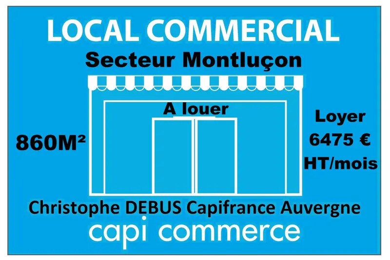 Retail in Montluçon for lease - Building Photo - Image 1 of 1