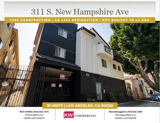 More details for 311 S New Hampshire Ave, Los Angeles, CA - Multifamily for Sale