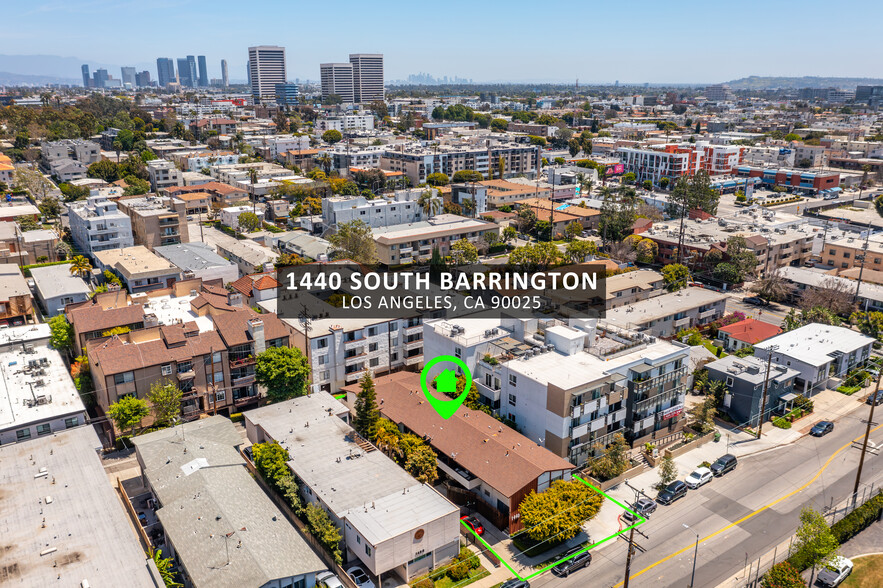 1440 S Barrington Ave, Los Angeles, CA for sale - Aerial - Image 1 of 15