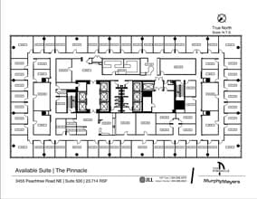 3455 Peachtree Rd NE, Atlanta, GA for lease Floor Plan- Image 1 of 1