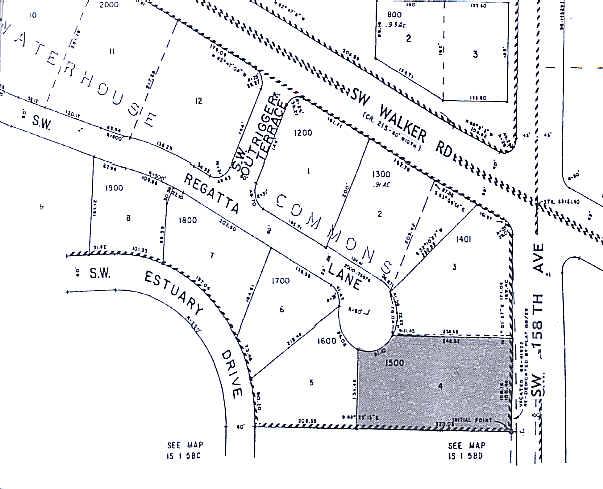 15900 SW Regatta Ln, Beaverton, OR for lease - Plat Map - Image 3 of 4