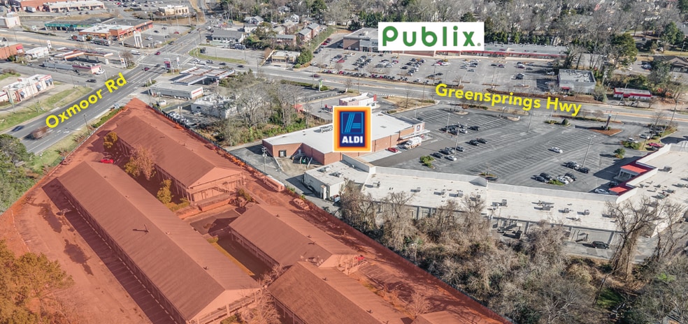 275 Oxmoor Rd, Homewood, AL for lease - Aerial - Image 3 of 5