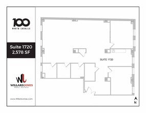 100 N LaSalle St, Chicago, IL for lease Site Plan- Image 1 of 1