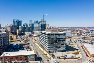 10 Lea Ave, Nashville, TN - aerial  map view