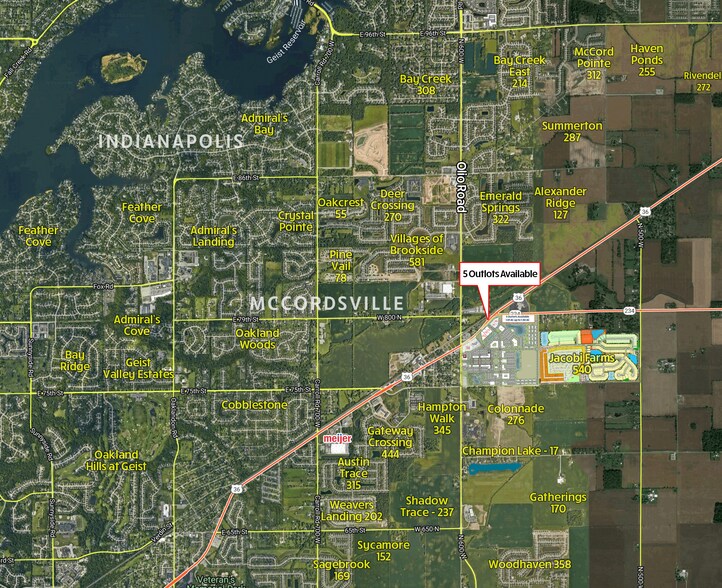 5917 W Broadway, Mccordsville, IN 46055 McCord Square Pavilion