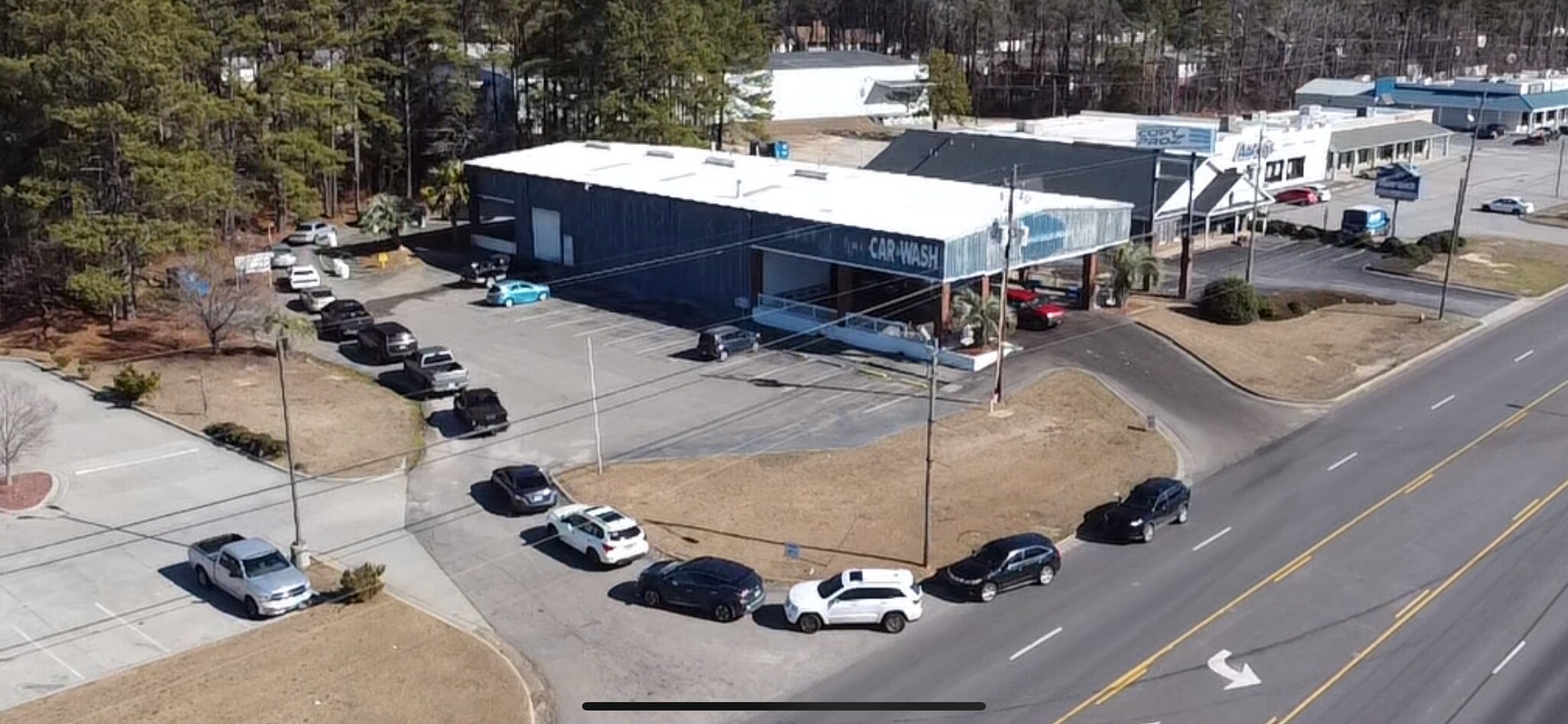 605 E Broad Ave, Rockingham, NC for sale Aerial- Image 1 of 1