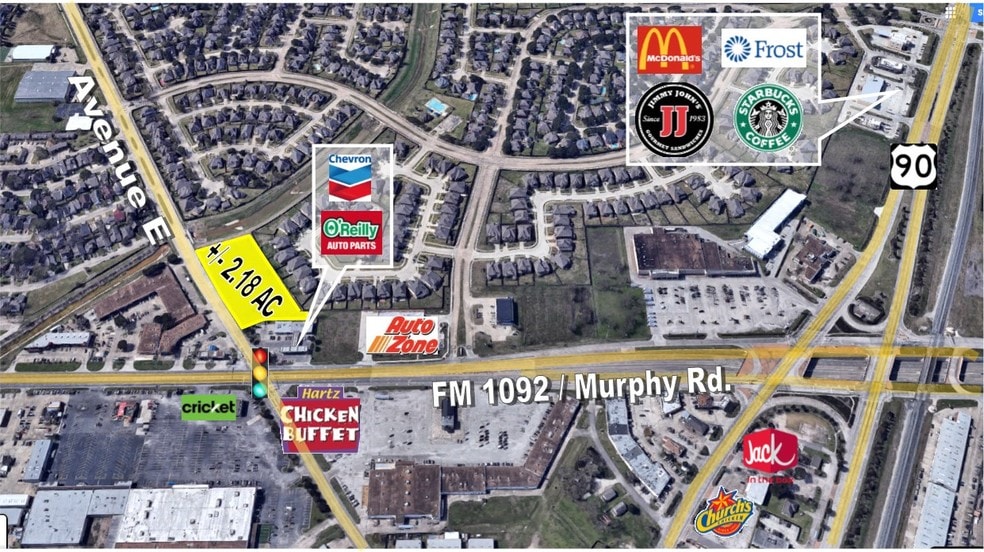 Ave E, Stafford, TX for sale - Building Photo - Image 1 of 1