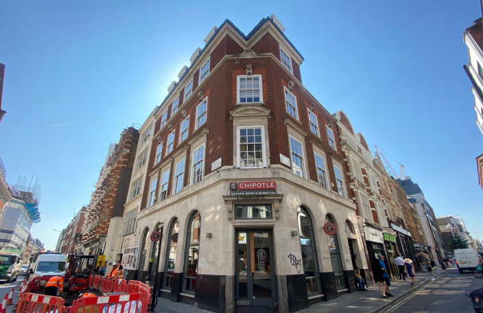 181-185 Wardour St, London for lease Building Photo- Image 1 of 2