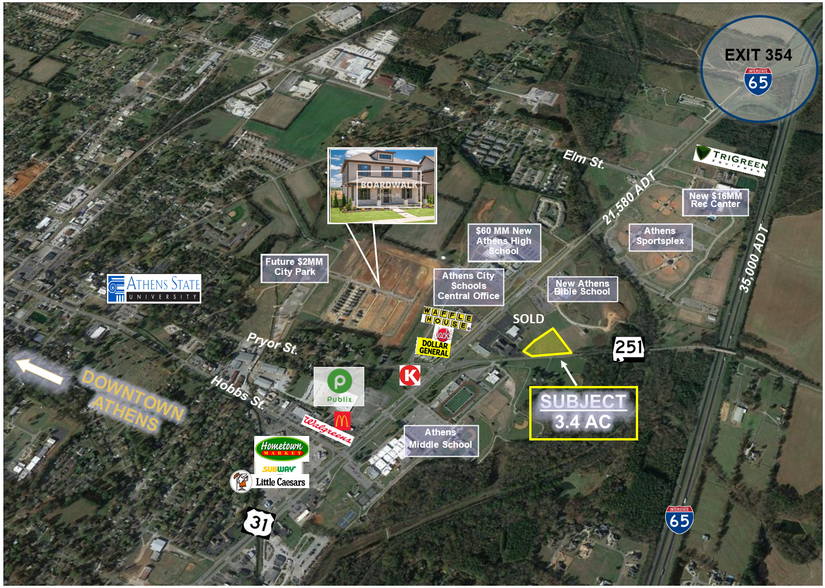 U.S. 31 N, Athens, AL for sale - Building Photo - Image 2 of 3