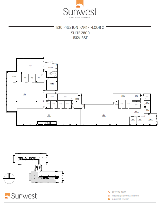 1800 Preston Park Blvd, Plano, TX for lease Floor Plan- Image 1 of 1