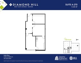 2490 W 26th Ave, Denver, CO for lease Floor Plan- Image 1 of 2