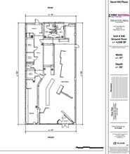 228 S Main St, Newtown, CT for lease Floor Plan- Image 1 of 4