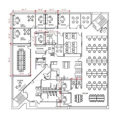 369 N New York Ave, Winter Park, FL for lease Floor Plan- Image 1 of 1