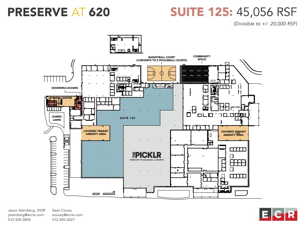 8201 N FM 620, Austin, TX for lease Floor Plan- Image 1 of 2