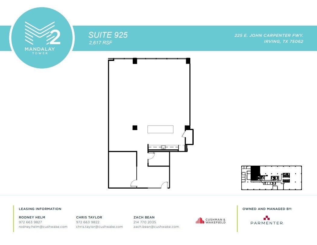 225 E John Carpenter Fwy, Irving, TX for lease Floor Plan- Image 1 of 1