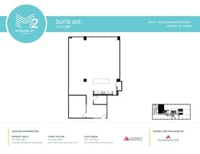 225 E John Carpenter Fwy, Irving, TX for lease Floor Plan- Image 1 of 1