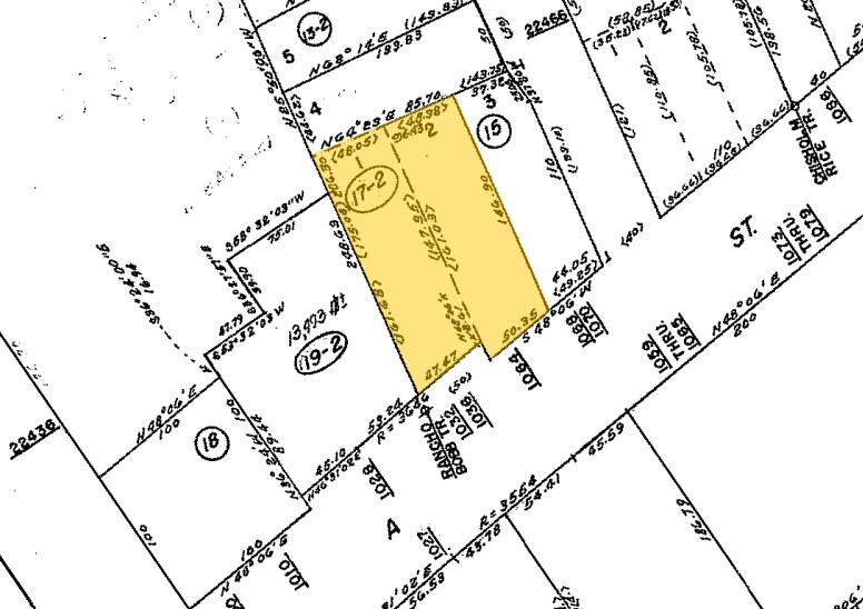 1036 A St, Hayward, CA for sale Plat Map- Image 1 of 1