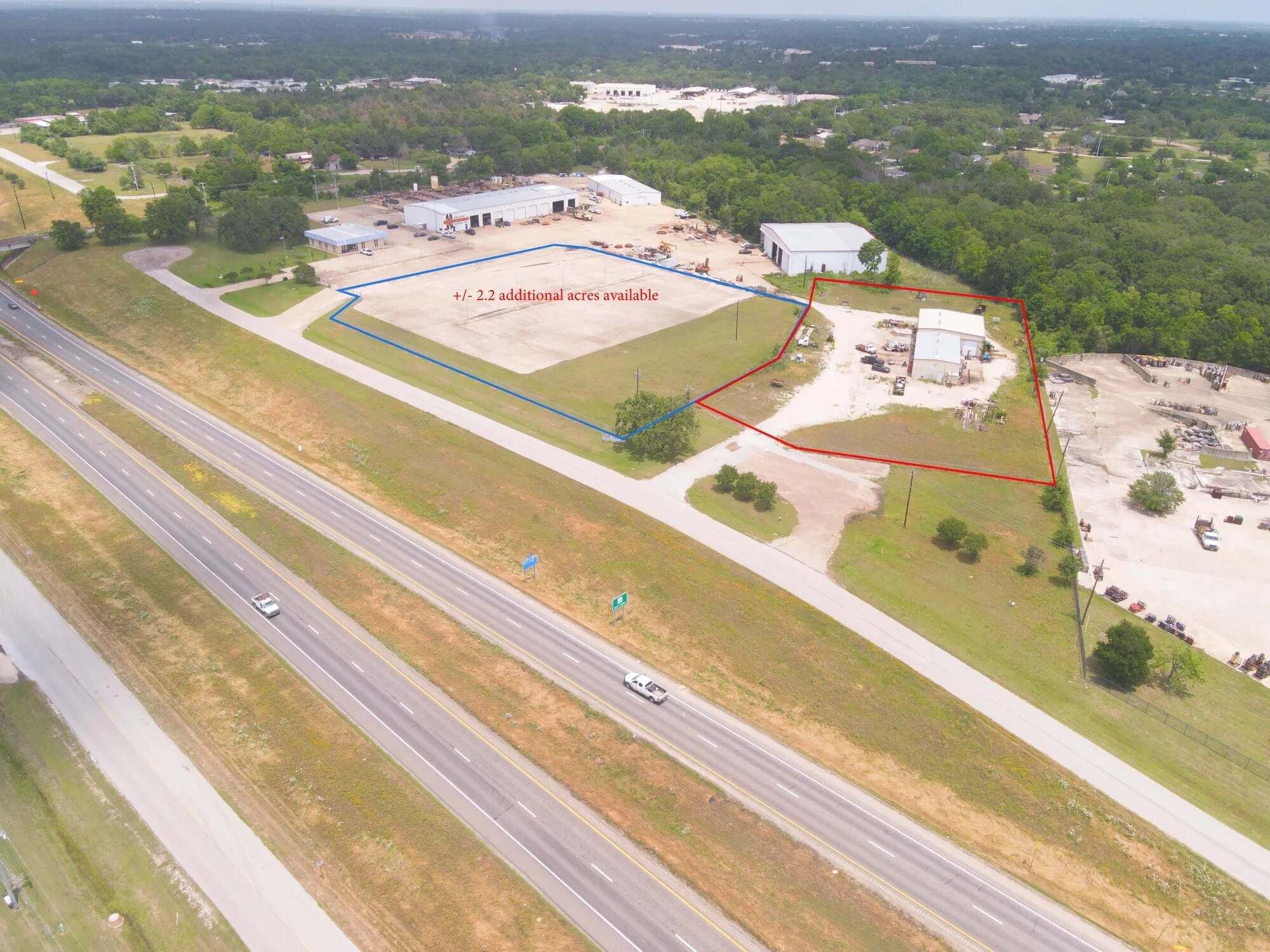 1560 N Harvey Mitchell Pky, Bryan, TX for lease Aerial- Image 1 of 3