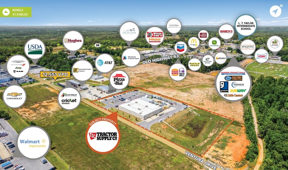 134 Ventura Dr, Lucedale, MS for sale - Building Photo - Image 3 of 3