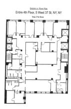 5 W 37th St, New York, NY for lease Floor Plan- Image 1 of 13
