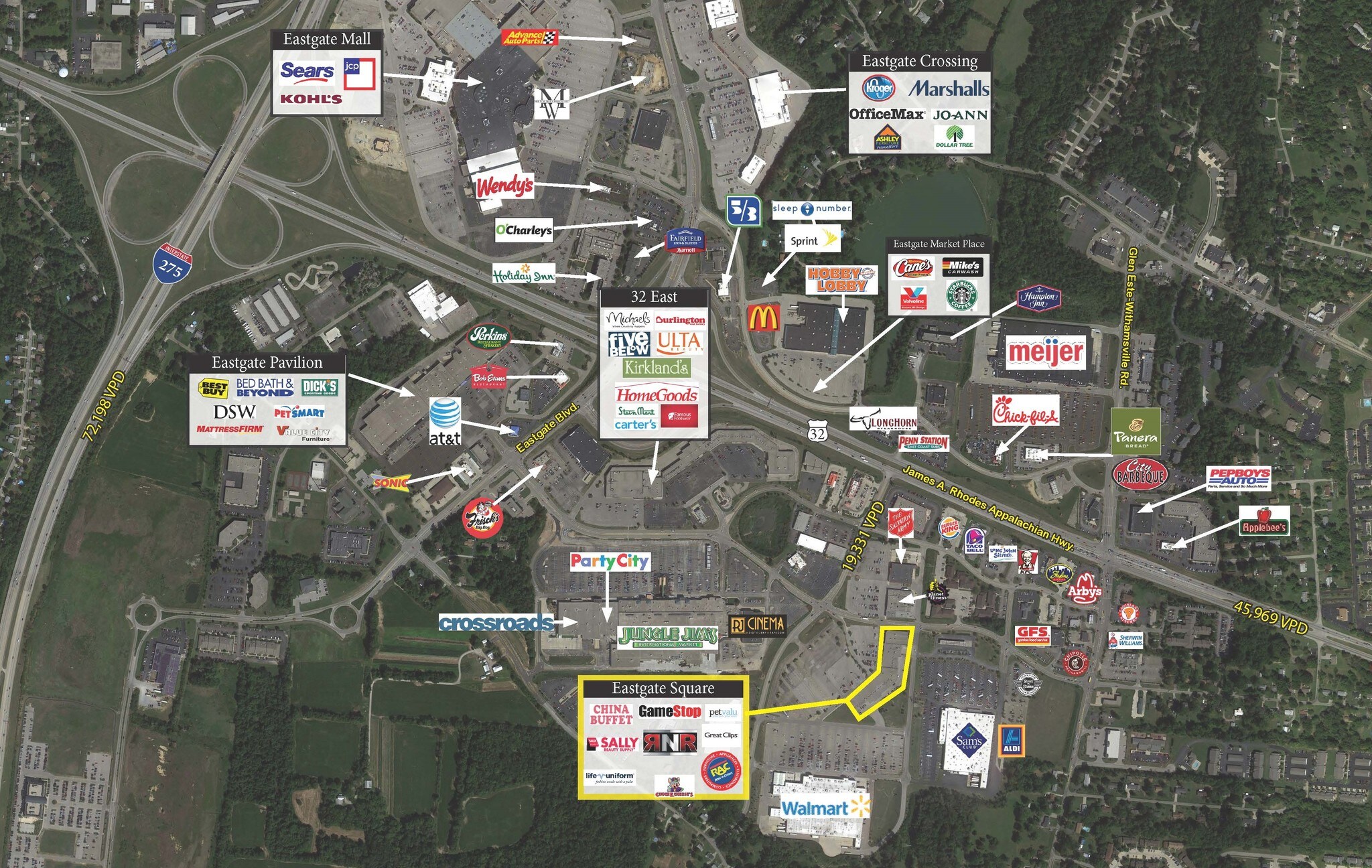 4394 Eastgate Square Dr, Cincinnati, OH 45245 Retail for Lease