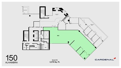 150 Alhambra Cir, Coral Gables, FL for lease Site Plan- Image 1 of 1