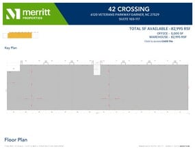 6100 NC Highway 42 W, Garner, NC for lease Site Plan- Image 2 of 2