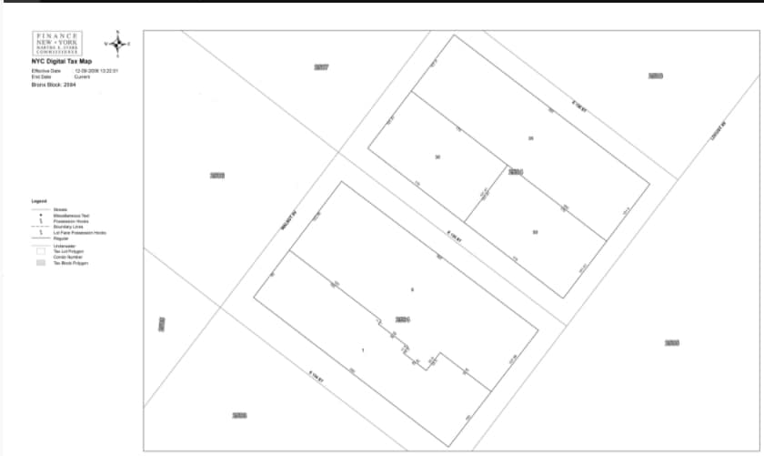 901-909 E 135th St, Bronx, NY for lease - Plat Map - Image 3 of 3