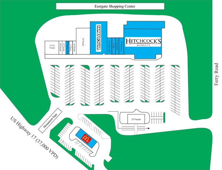 Us 17, East Palatka, FL for lease - Site Plan - Image 2 of 9