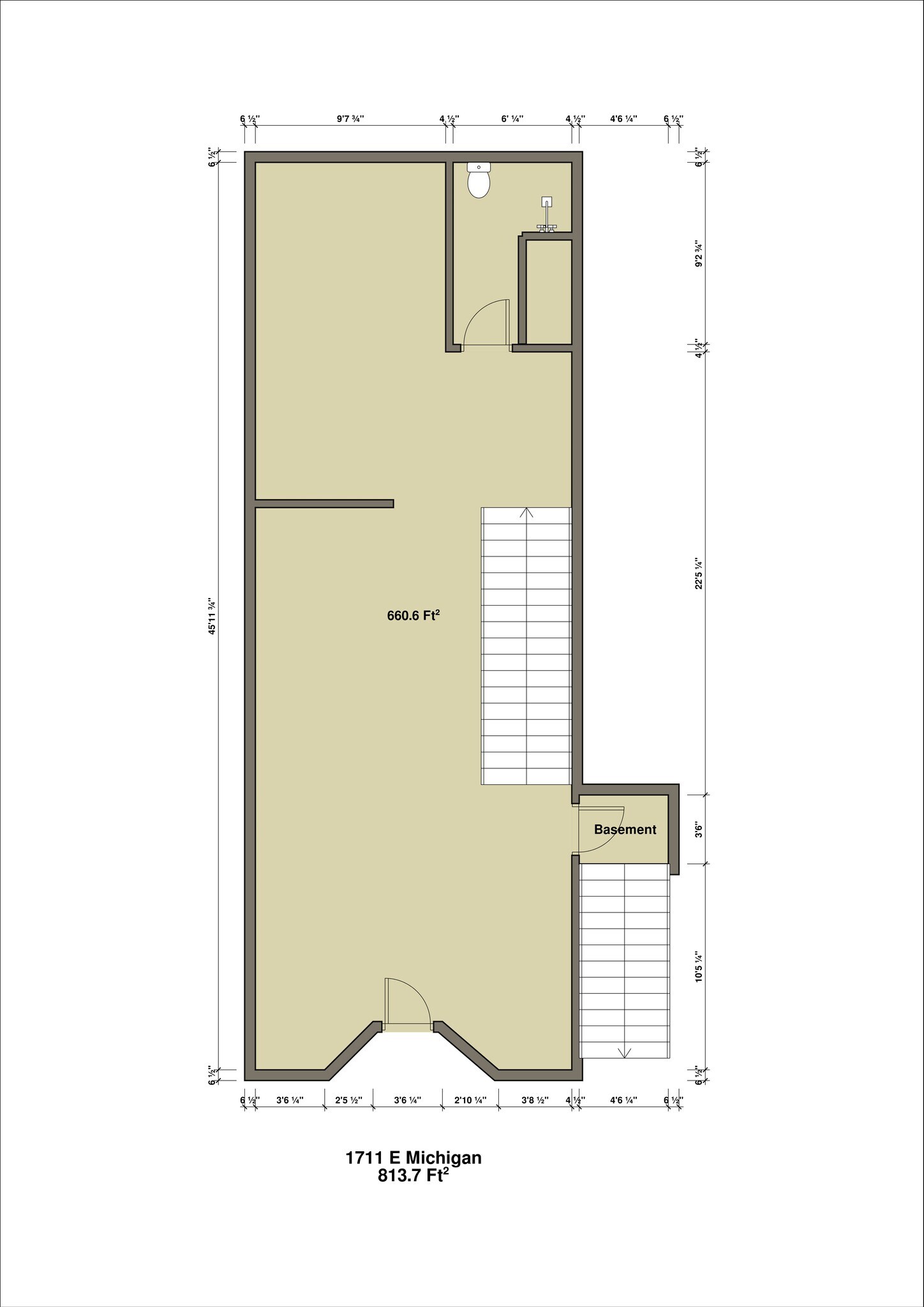 1701 E Michigan St, Indianapolis, IN for lease Site Plan- Image 1 of 1