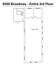 5500 Broadway, Bronx, NY for lease Floor Plan- Image 1 of 1