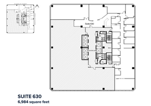 609 Granville St, Vancouver, BC for lease Floor Plan- Image 2 of 2