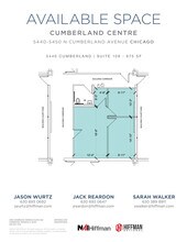 5440 N Cumberland Ave, Chicago, IL for lease Floor Plan- Image 1 of 1