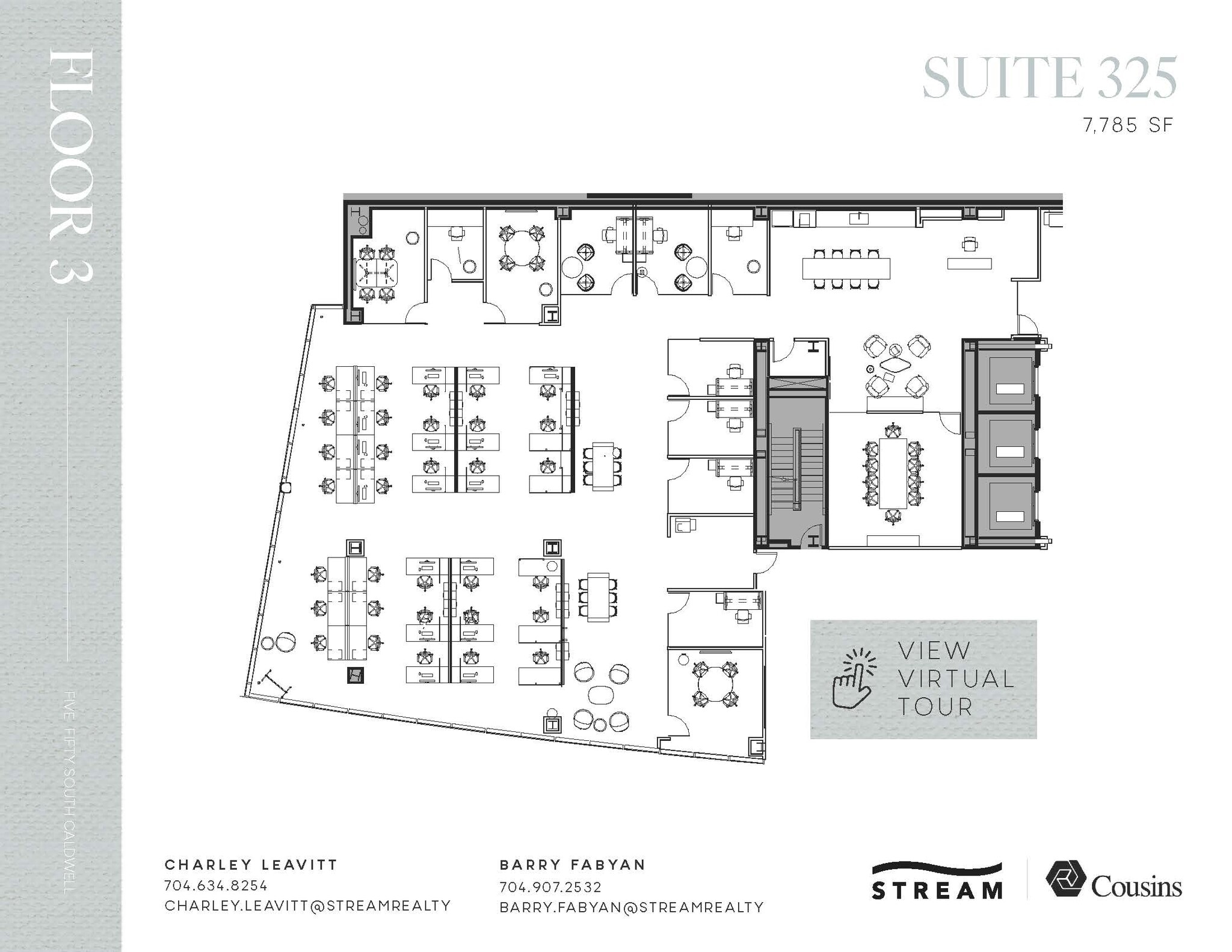 550 S Caldwell St, Charlotte, NC for lease Floor Plan- Image 1 of 1