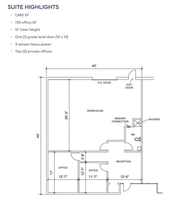 1109 S Airport Cir, Euless, TX for lease Interior Photo- Image 1 of 1