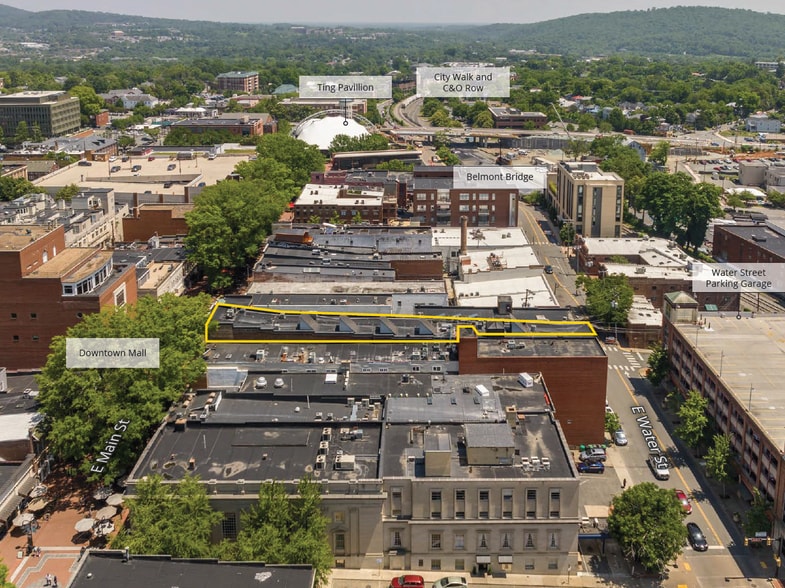 317 E Water St, Charlottesville, VA for lease - Aerial - Image 3 of 38