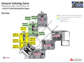 100 Enterprise Way, Scotts Valley, CA for lease Floor Plan- Image 1 of 1