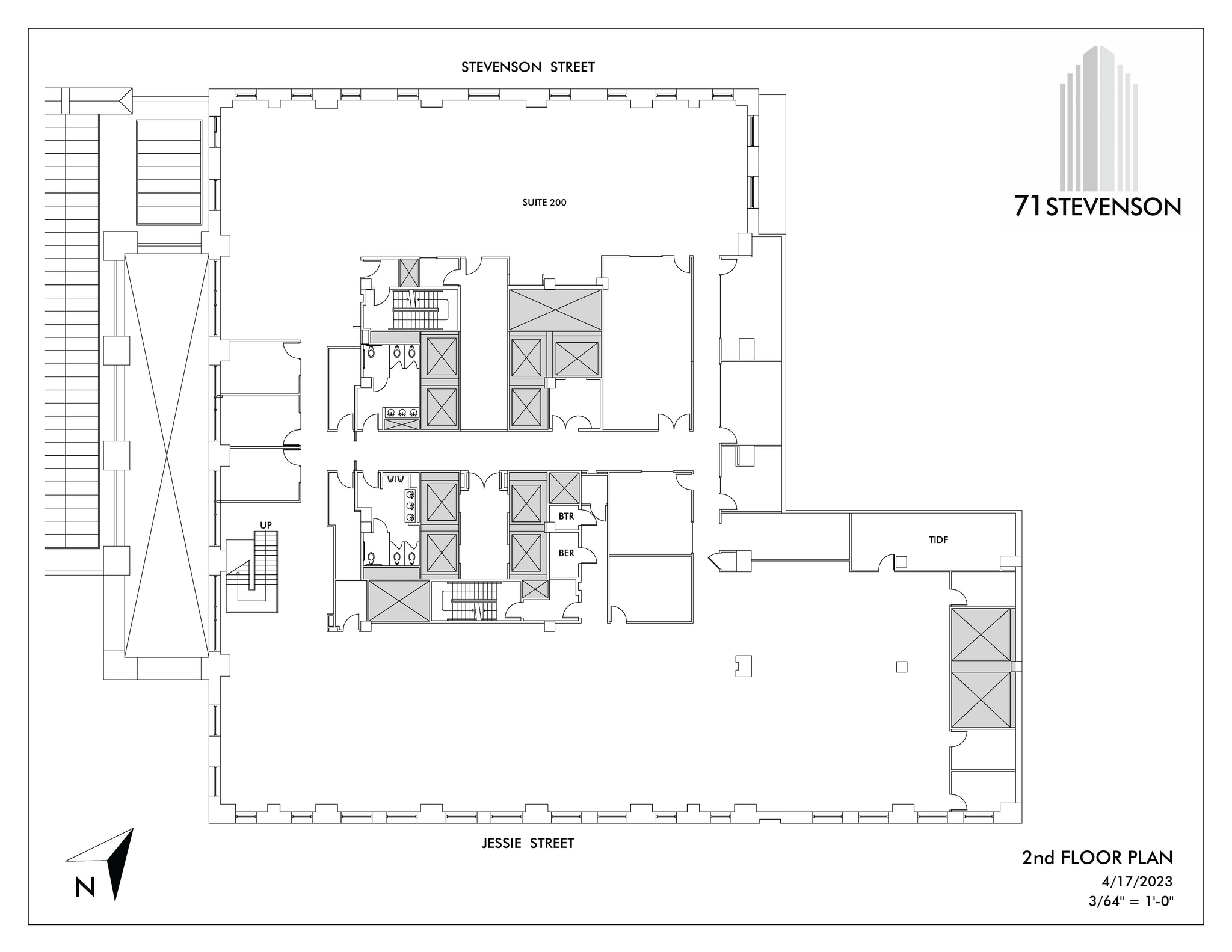 71 Stevenson St, San Francisco, CA for lease Floor Plan- Image 1 of 1