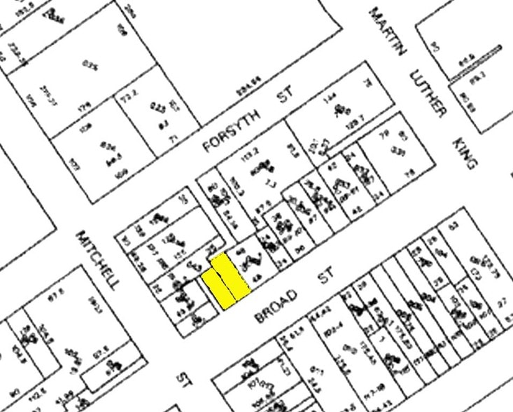 111 Broad St SW, Atlanta, GA for lease - Plat Map - Image 2 of 9