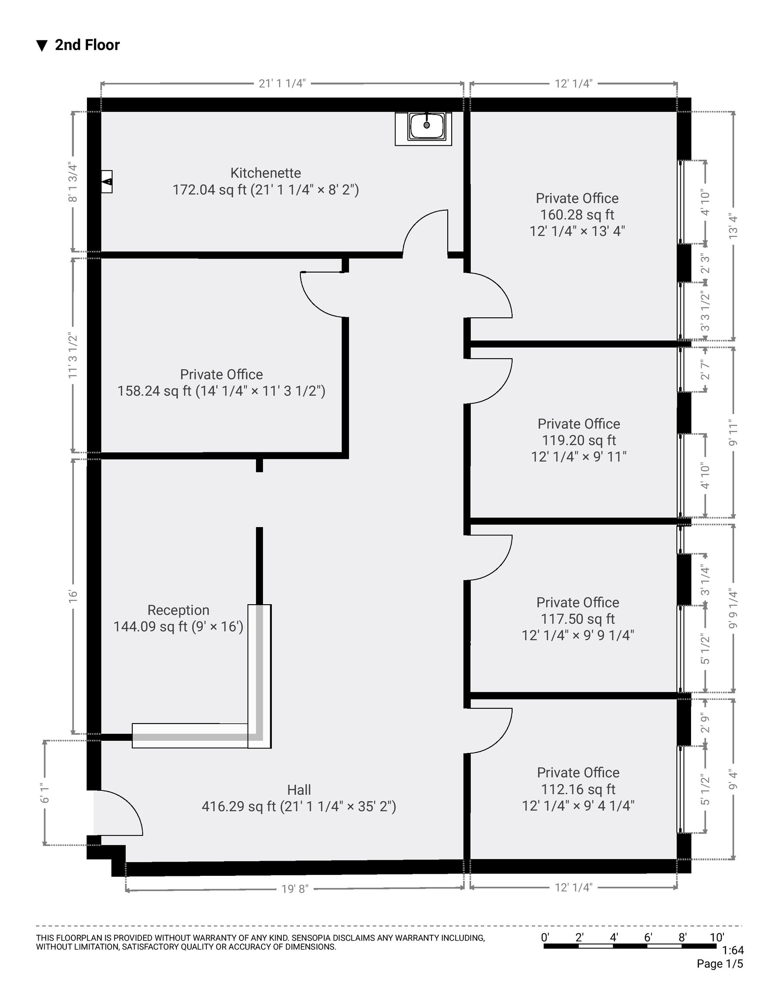 190 Congress Park Dr, Delray Beach, FL for lease Floor Plan- Image 1 of 1