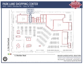 4902-5046 S Sheridan Rd, Tulsa, OK for lease Site Plan- Image 1 of 1
