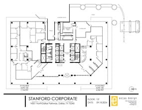 14001 N Dallas Pky, Dallas, TX for lease Floor Plan- Image 1 of 1