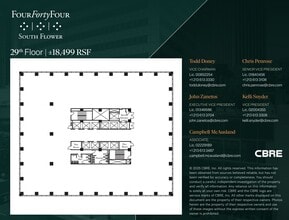 444 S Flower St, Los Angeles, CA for lease Floor Plan- Image 1 of 1