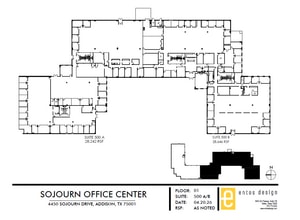 4450 Sojourn Dr, Addison, TX for lease Floor Plan- Image 1 of 1