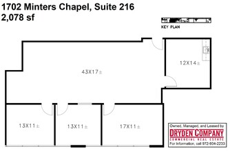 1702 Minters Chapel Rd, Grapevine, TX for lease Floor Plan- Image 1 of 1