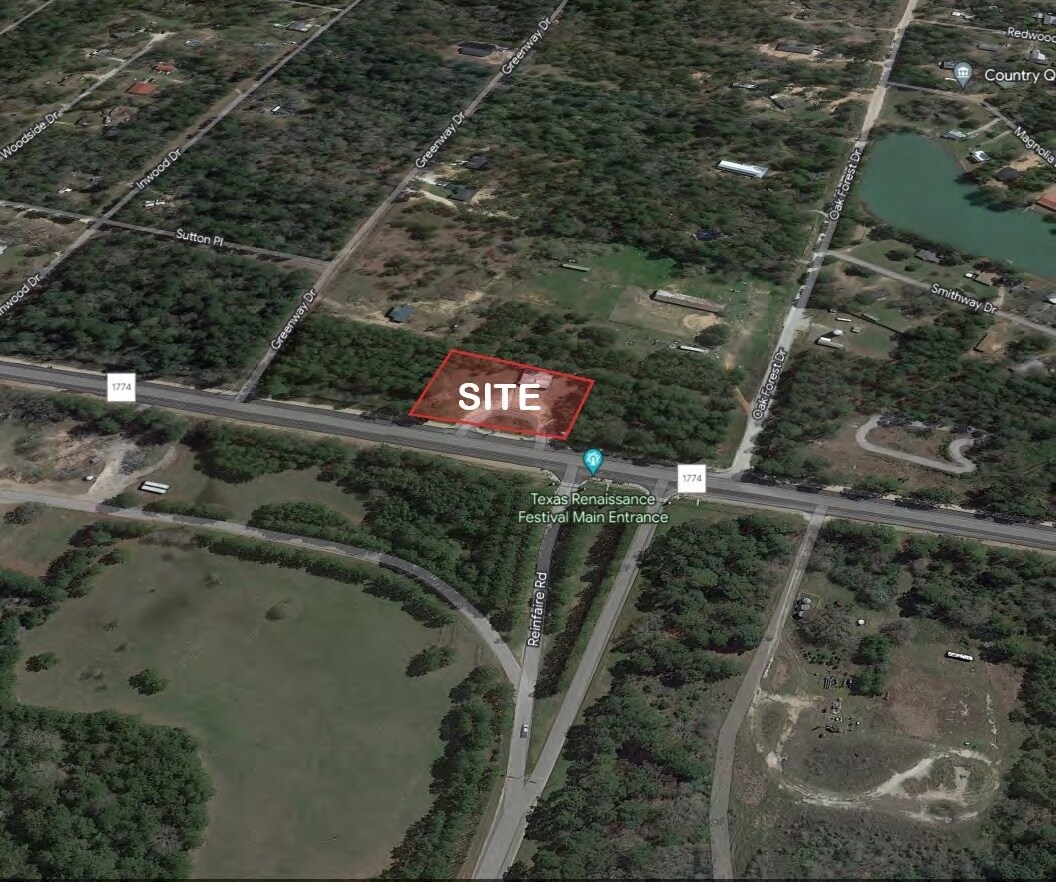 21997 FM 1774, Plantersville, TX 77363 +/ 2,000 SF Retail/Flex