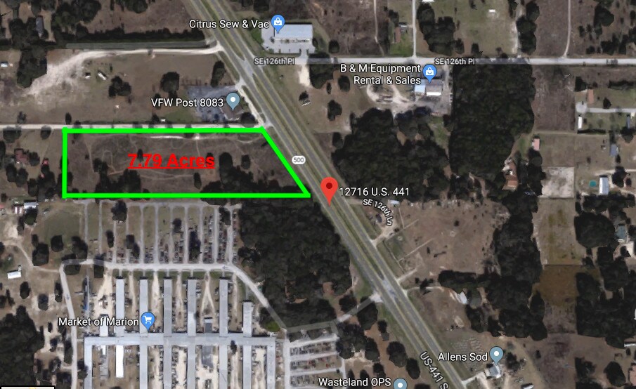 12716 SE US Highway 441, Belleview, FL for sale - Other - Image 1 of 1