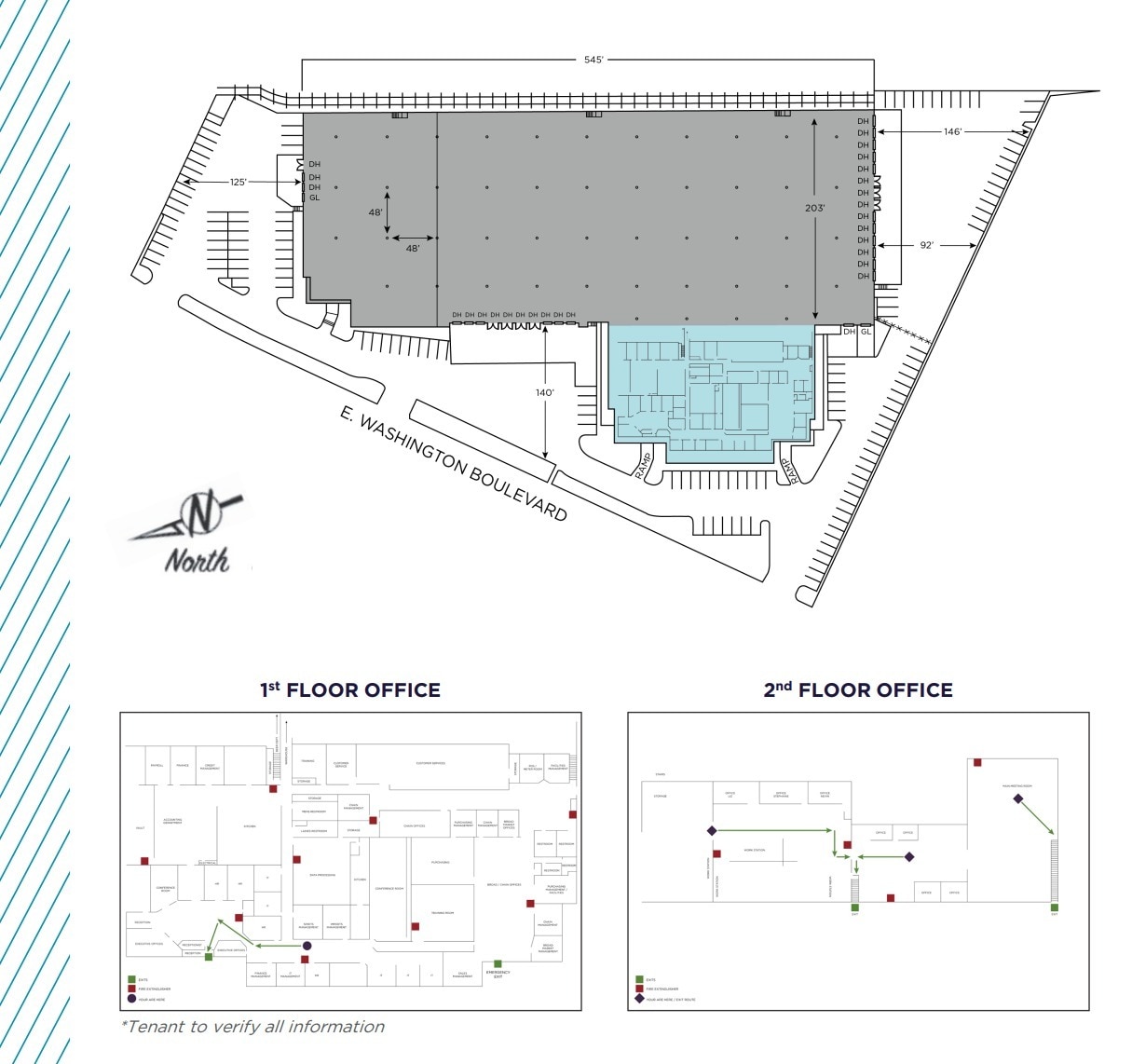 6550-6560 Washington Blvd, Commerce, CA for lease Floor Plan- Image 1 of 1