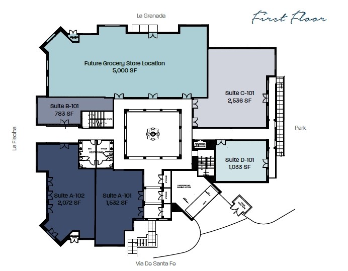 6089 La Flecha, Rancho Santa Fe, CA for lease Floor Plan- Image 1 of 1