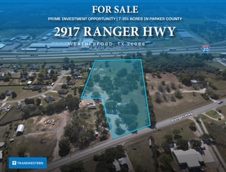 More details for 2917 Ranger Hwy, Weatherford, TX - Land for Sale
